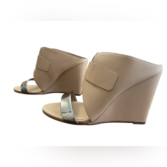 Vince Karima Wedge Mule Slide Sandals - Picture 2 of 4